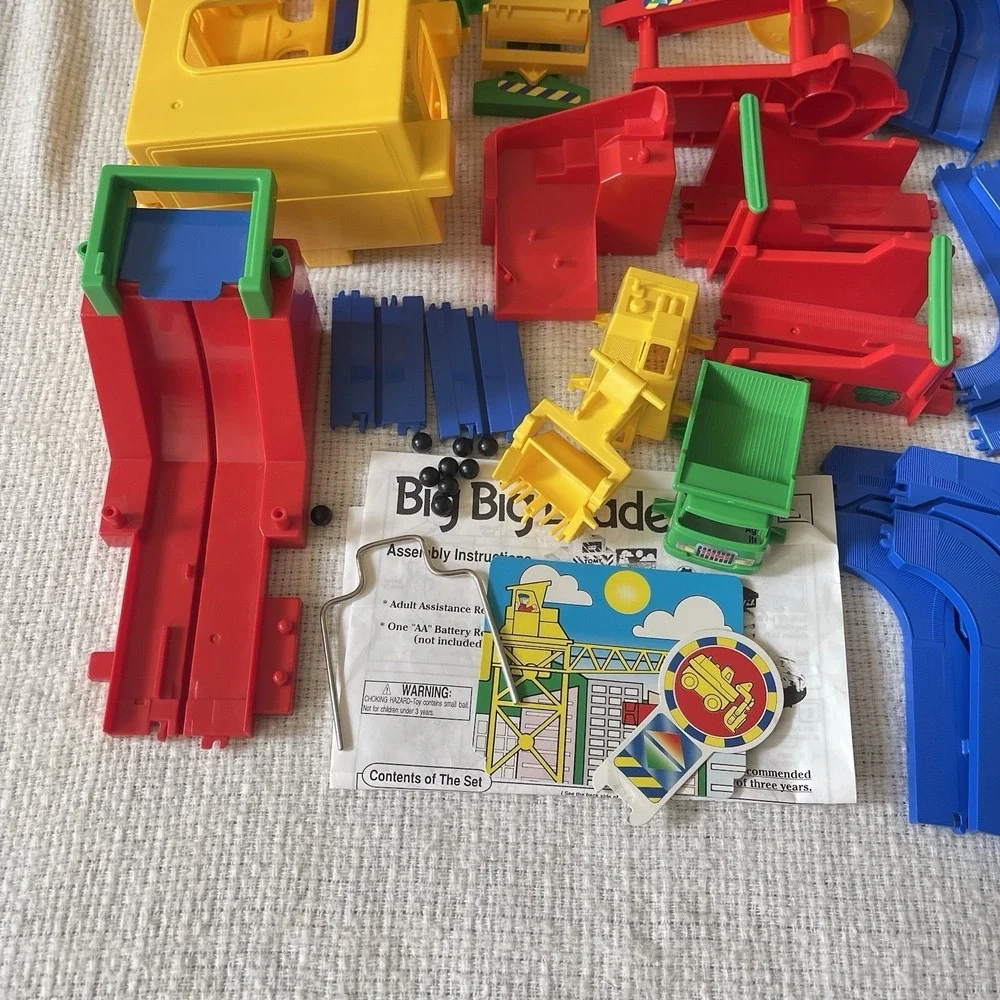 Tomy Big Big Loader Construction Set COMPLETE In Original Box 1994 Playset 5003